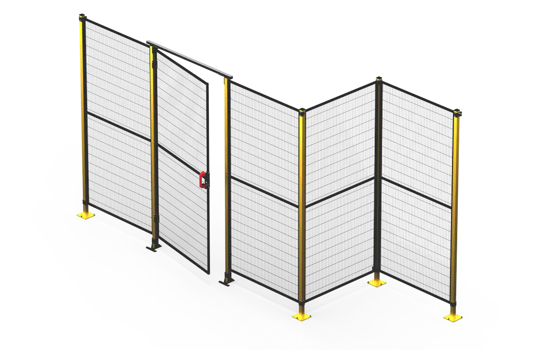 Panneau grillagé EasyGuard – Série ergonomique