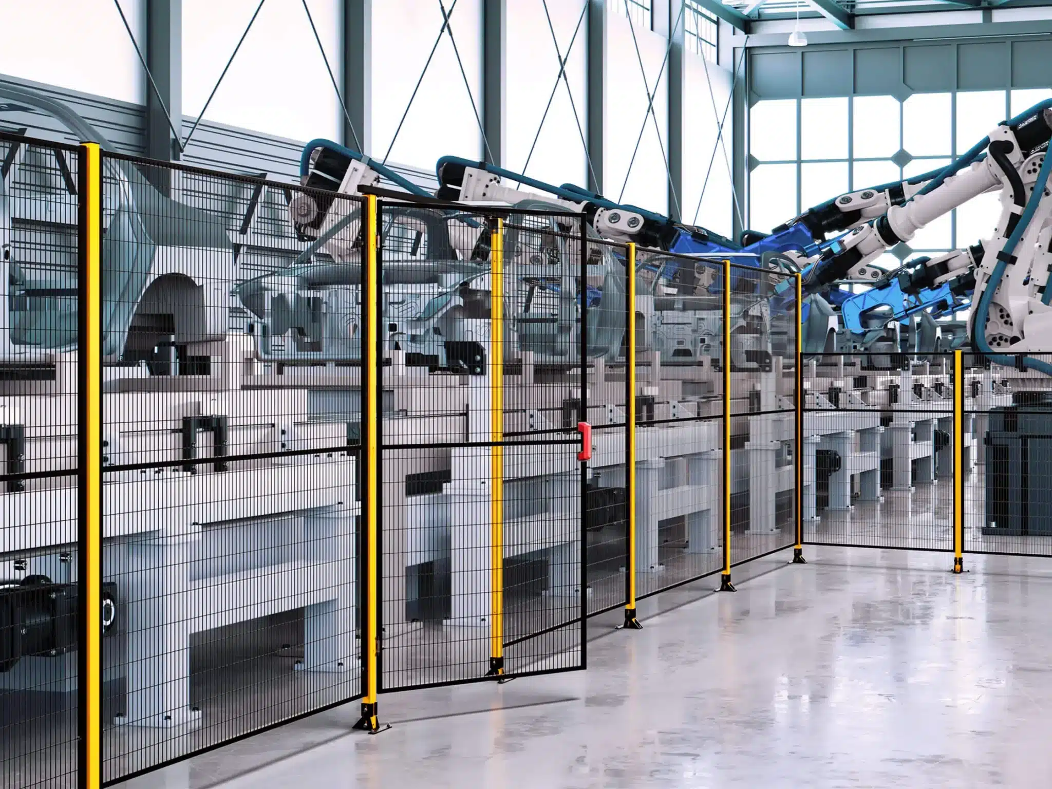 Protection grillagée industrielle ImpactGuard