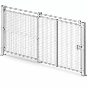 Porte coulissante inox – Guide supérieur