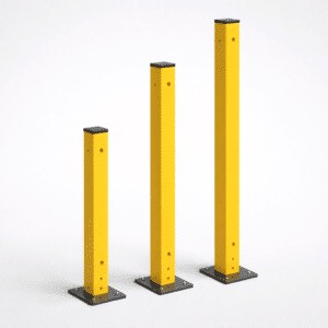 Poteaux pour cloisons grillagées